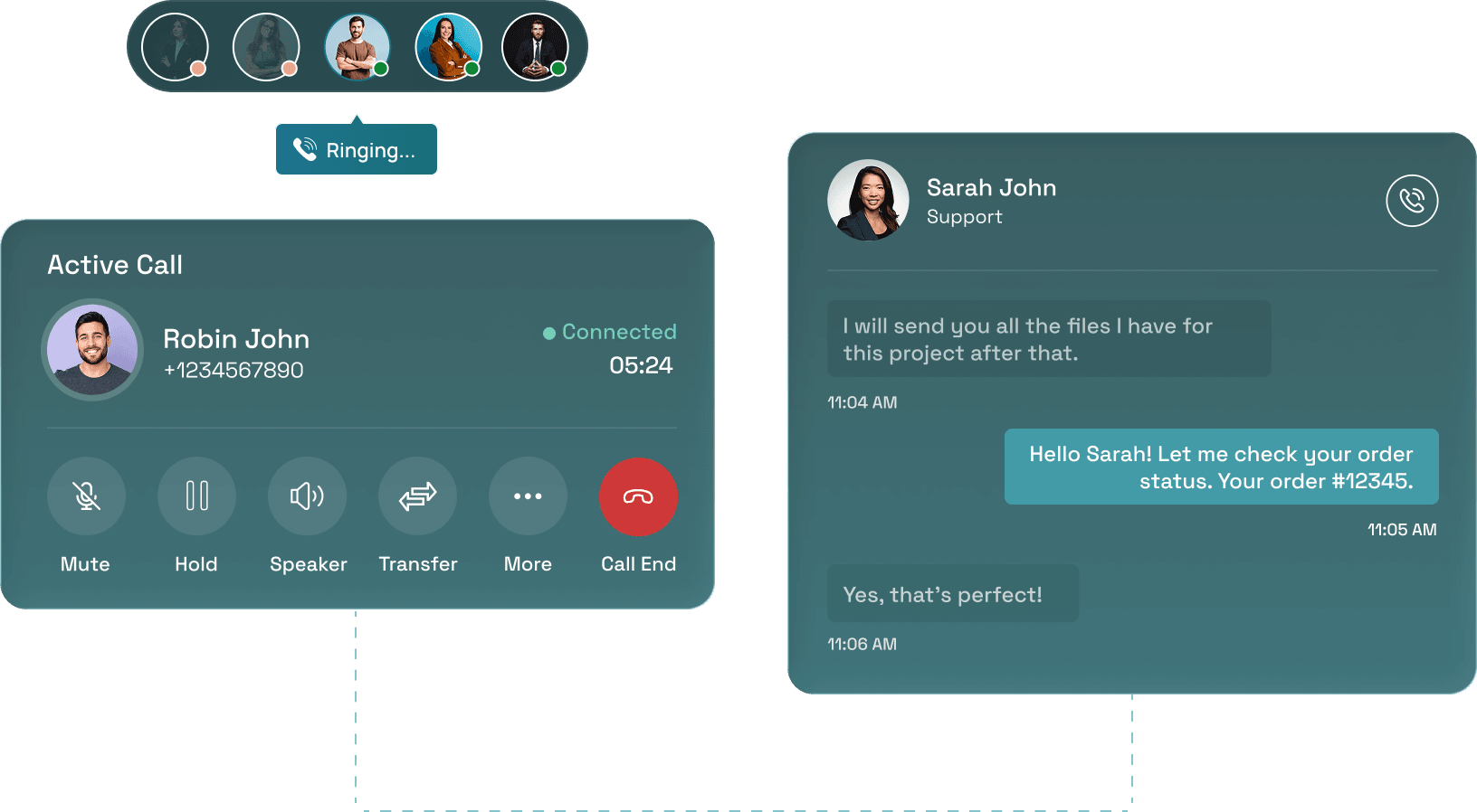 One screen, the patient's full context.