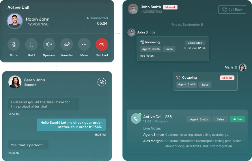 One screen, the full route context.