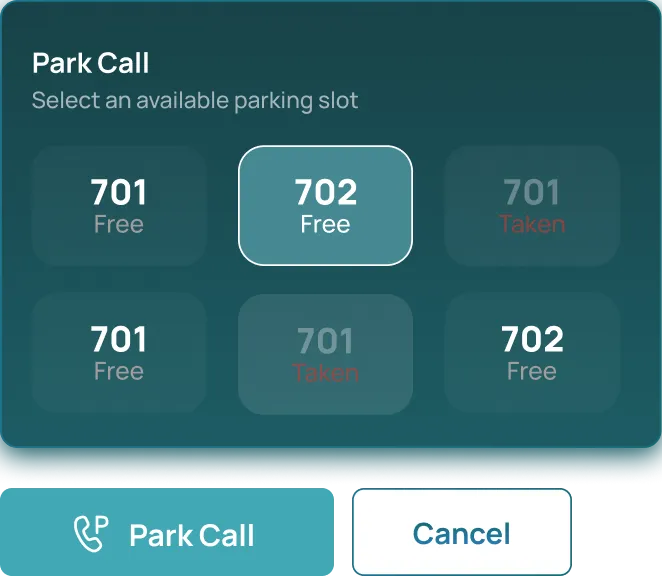 Call Parking