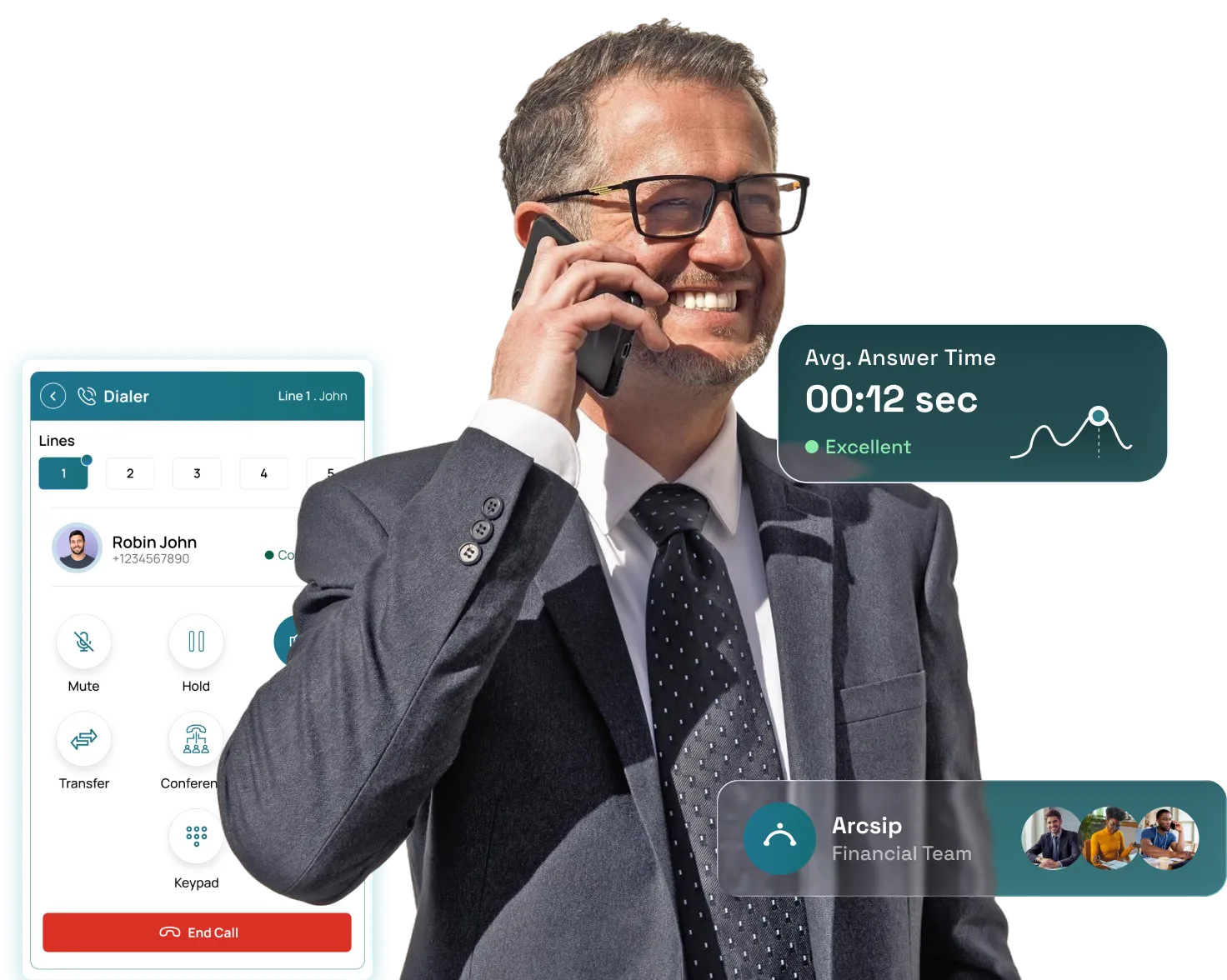 Run financial calls on a platform built for proof.