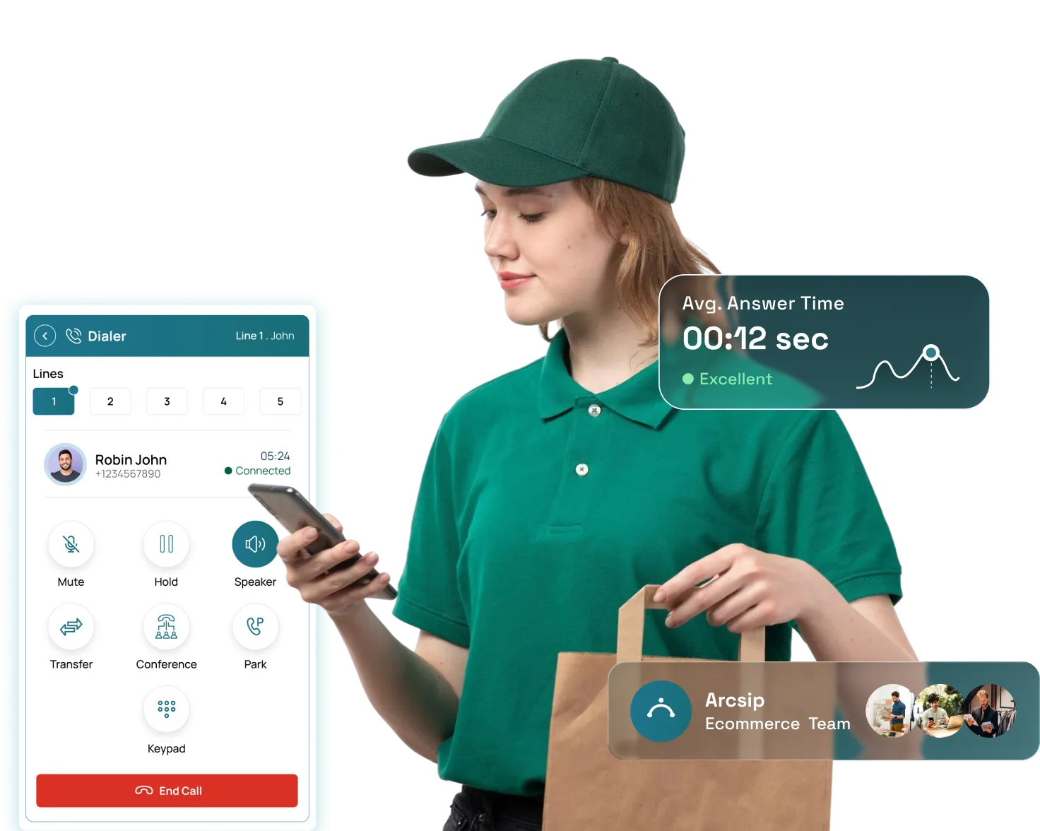 Run retail calls without losing the rush.