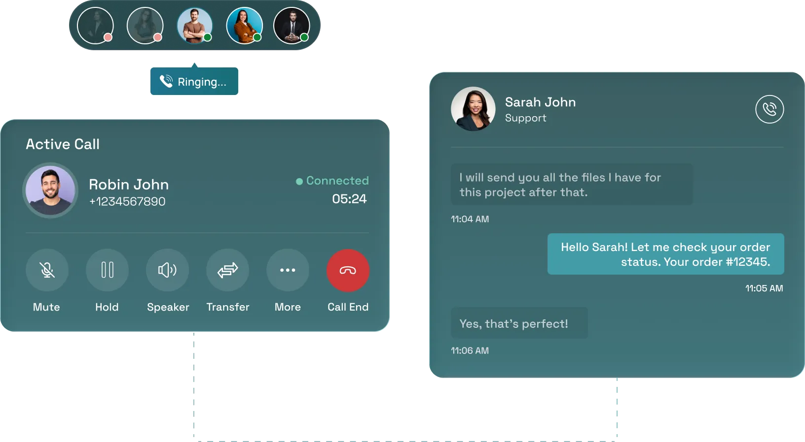 One screen, the patient's full context.