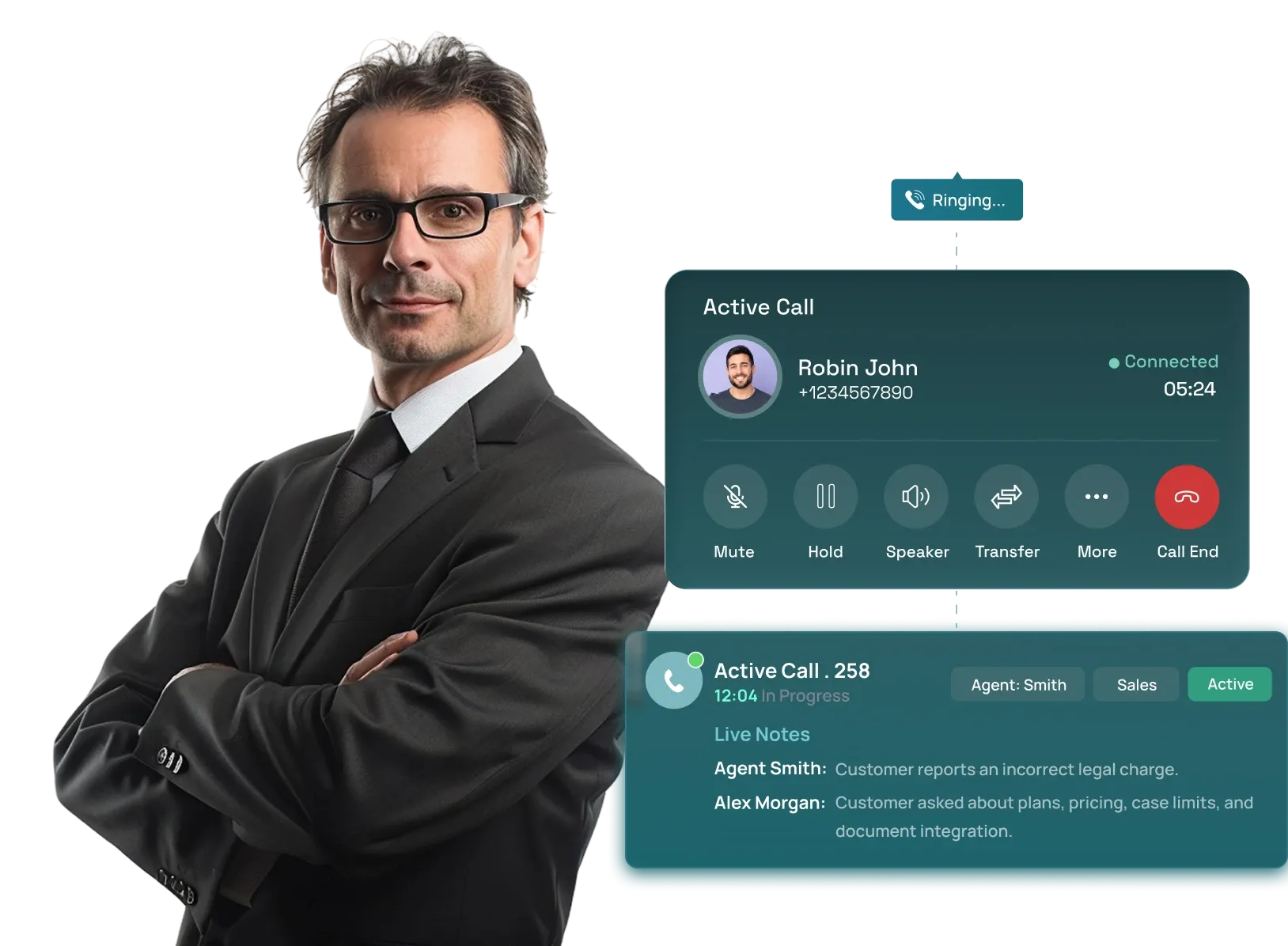 Run legal calls on a platform built for context.
