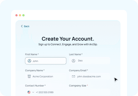 Create Your Account